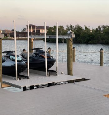 Jet ski and paddle boat lift